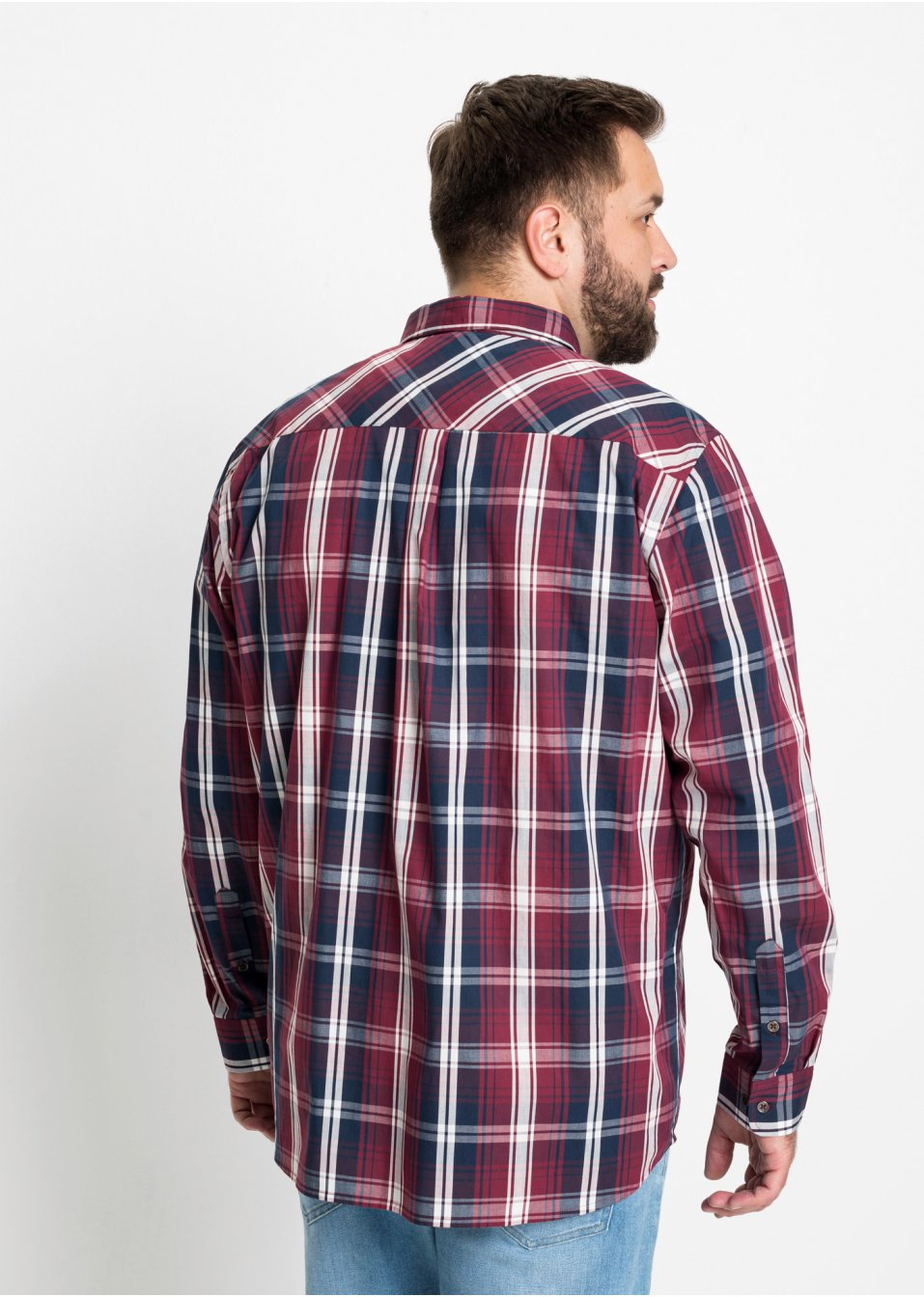 Chemise manches longues coupe confort