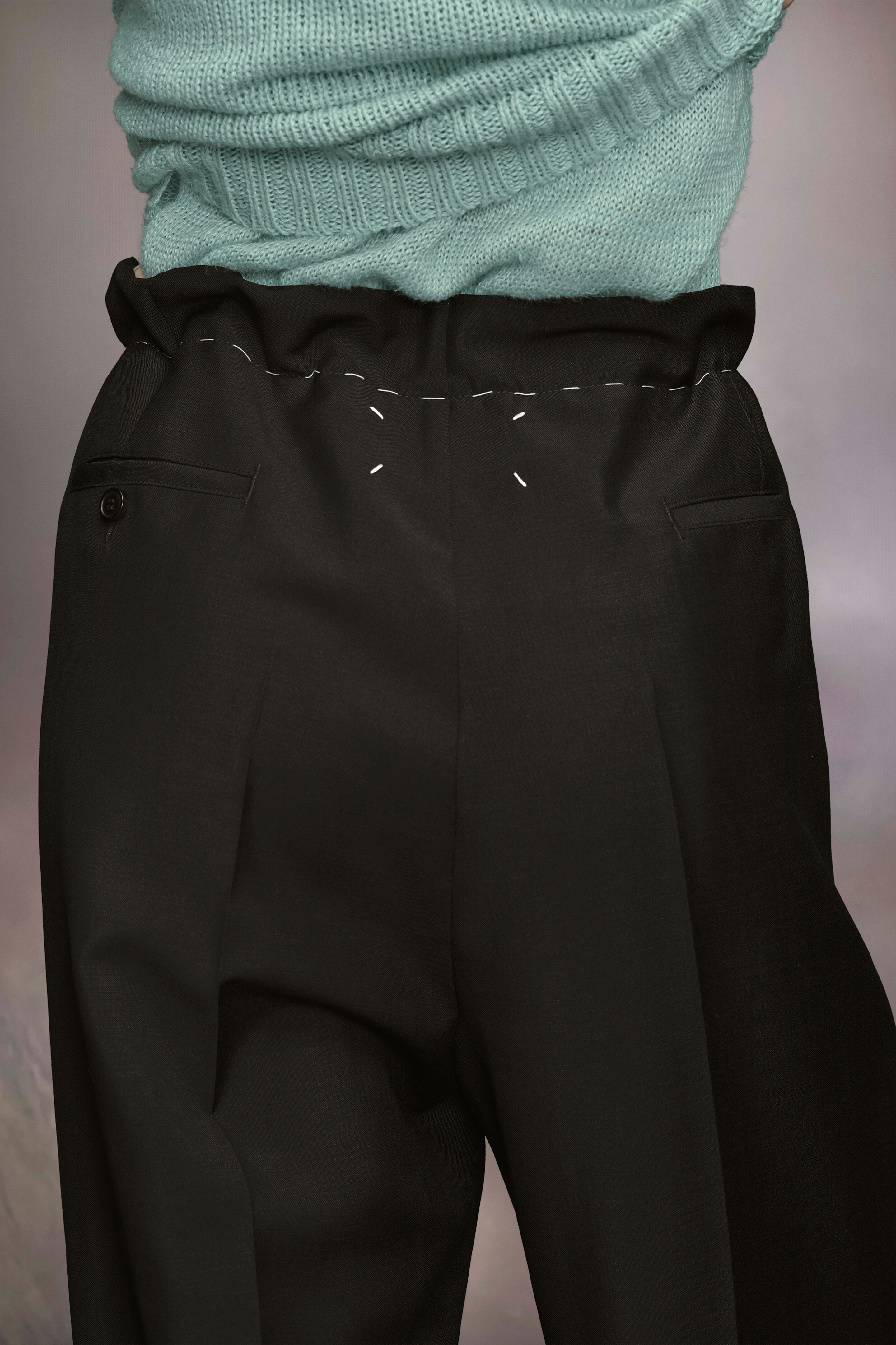 Pantalon en mohair