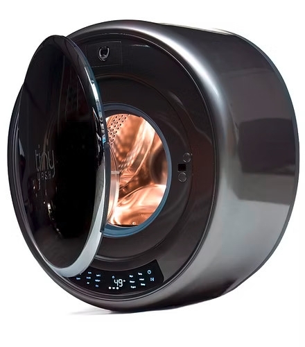 tinyWASH WT-1-EU Waschtrockner silbergrau/chrom