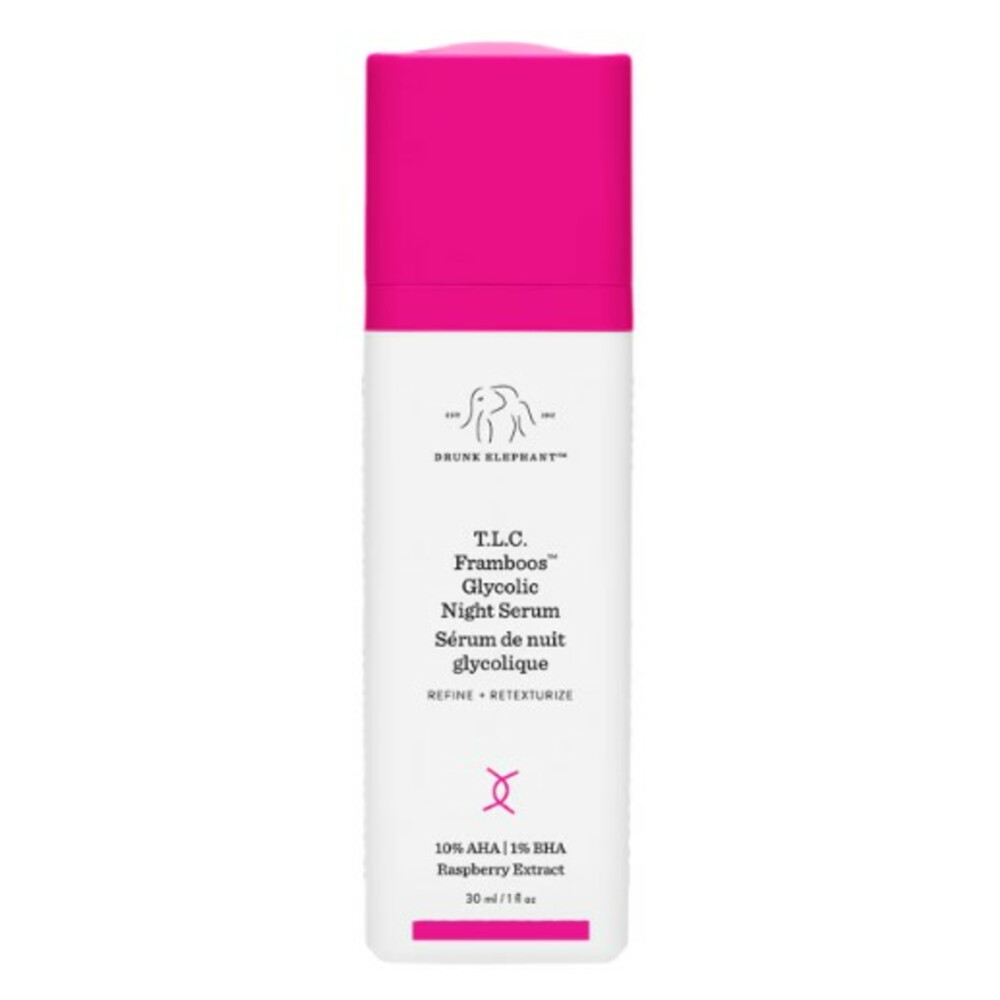 Drunk Elephant T.L.C. Framboos Glycolic Night Serum Gezichtsserum30 ml