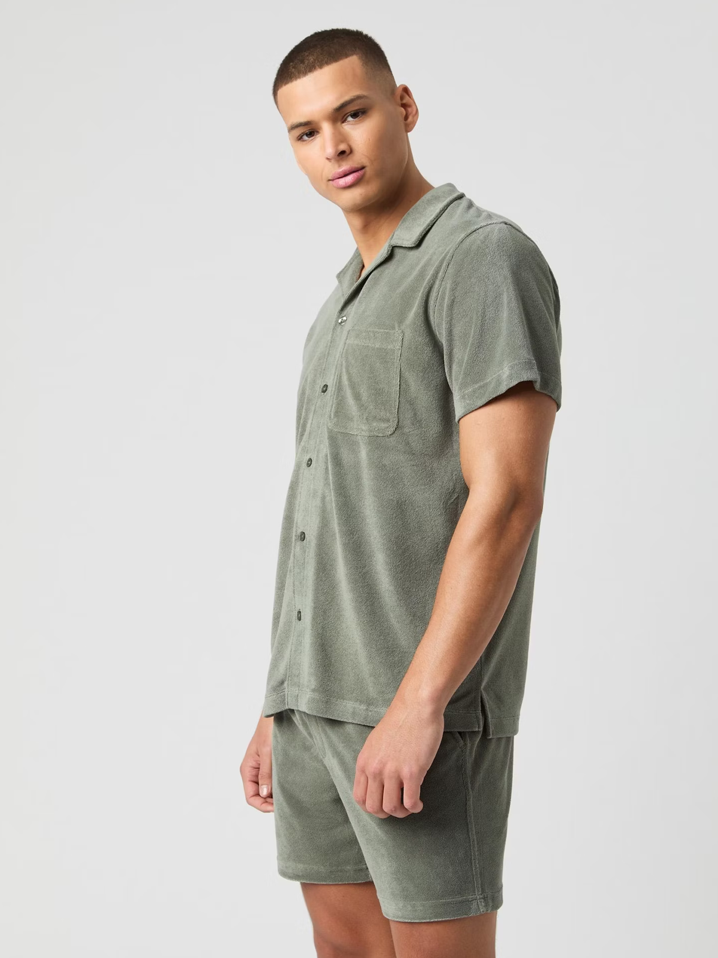 Borg Toweling Shirt