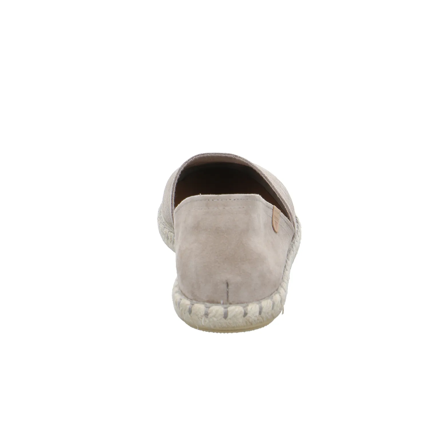 VERBENAS Espadrille Taupe Leder