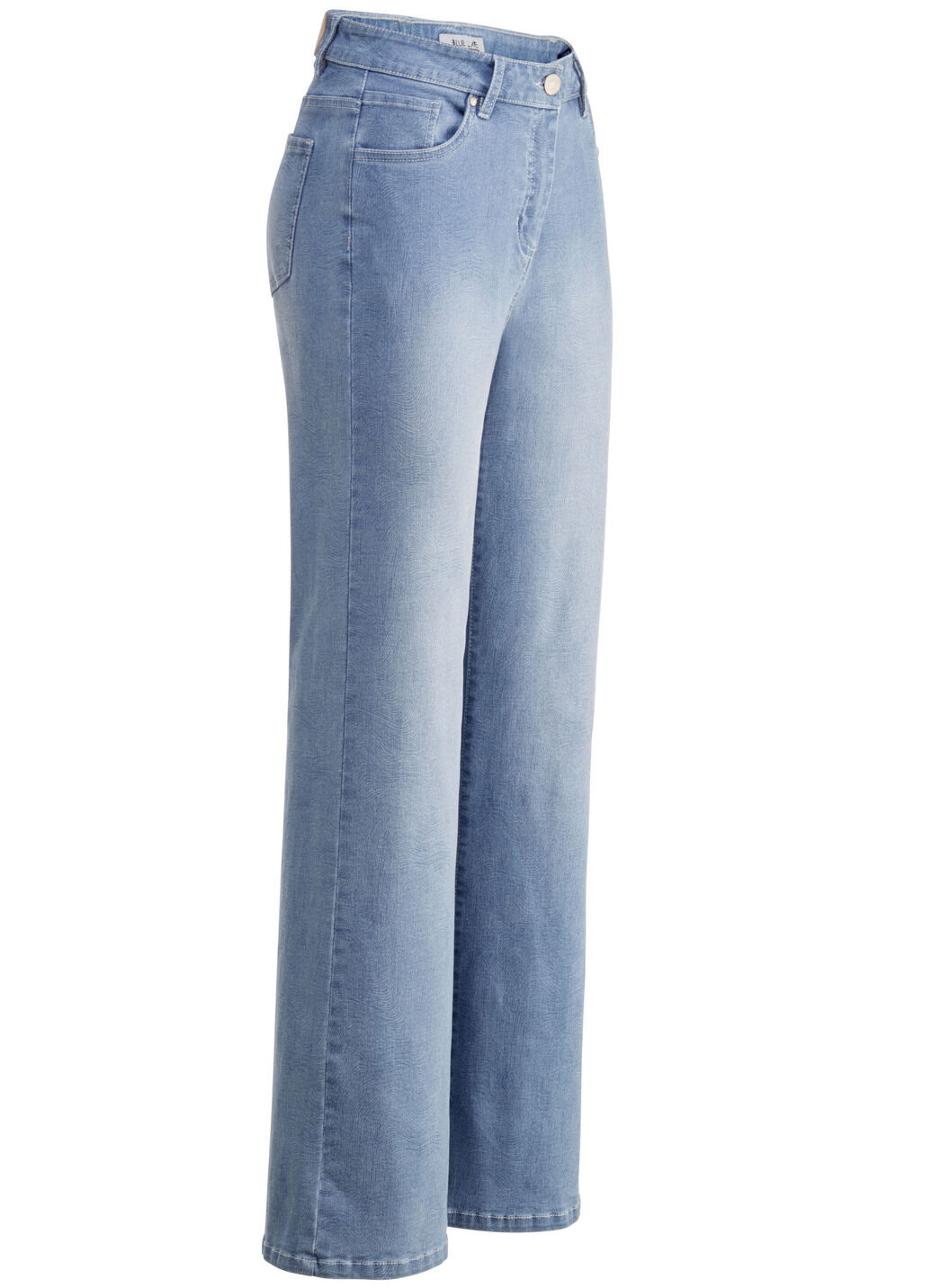 Jeans in aktueller Fingerprint-Dessinierung