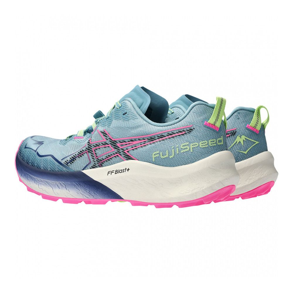 Asics FUJISPEED 2 - Chaussures trail Femme gris blue/black