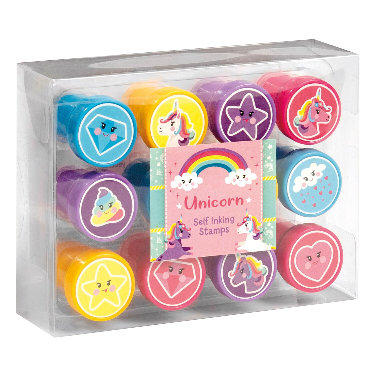 WALDHAUSEN Stempel Set für Einhorn-Fans