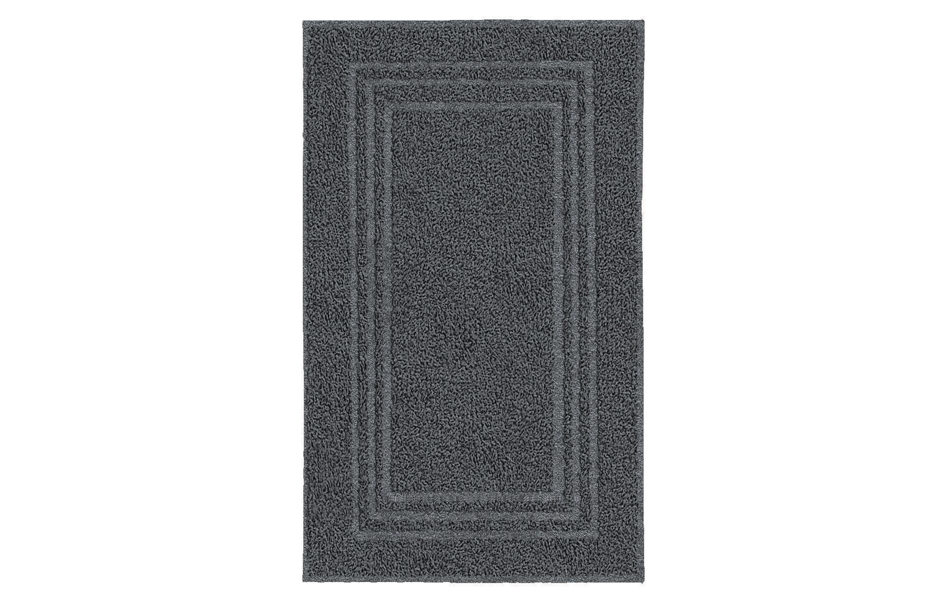 Badteppich Lodge 50 x 80 cm, GrauFrottiervorleger aus 100% Baumwolle