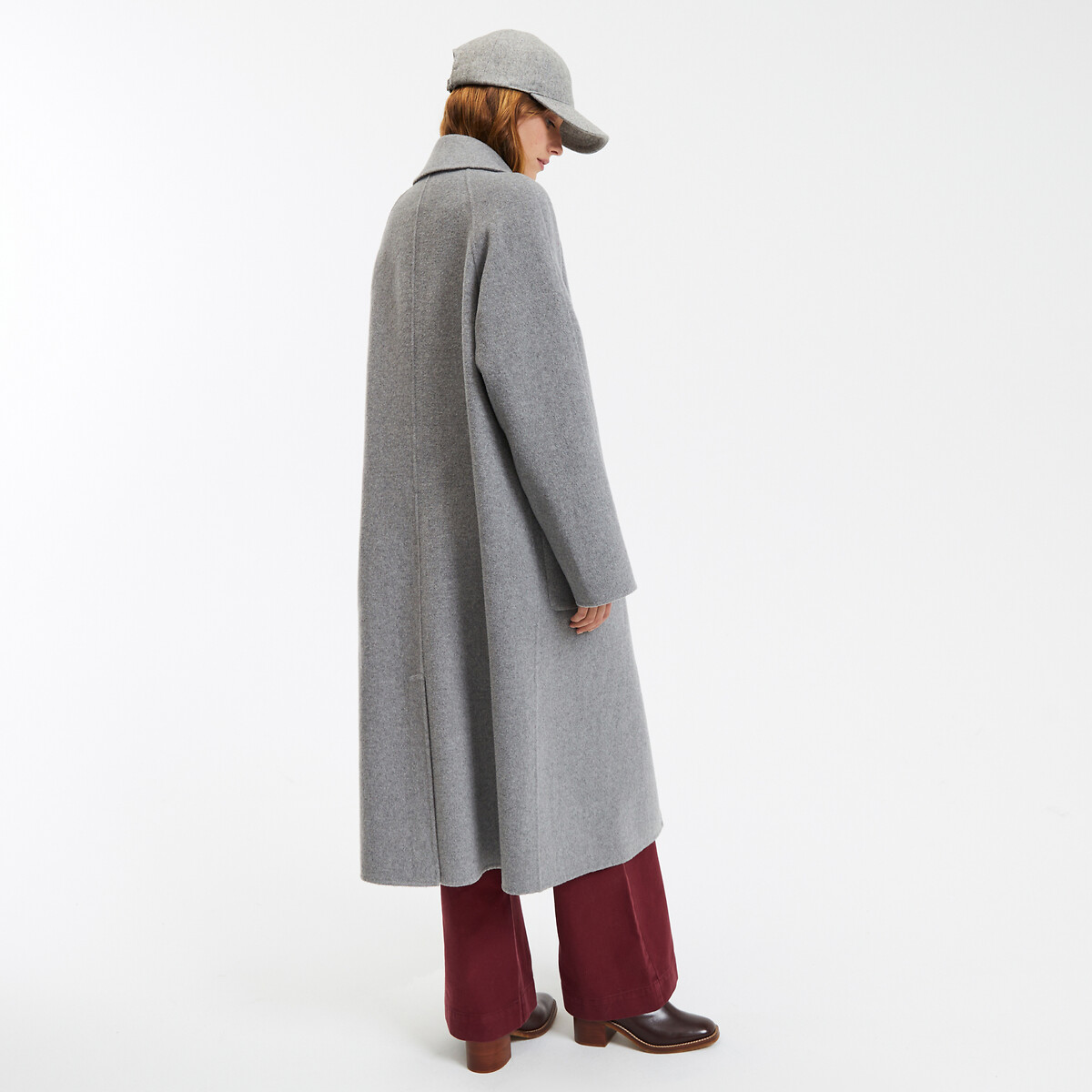 COLEÇÕES LA REDOUTE<br>Jaquetas oversized em lã mista, Signature MARTIAL