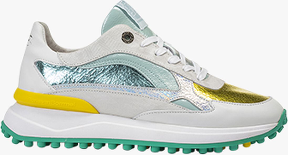 FLORIS VAN BOMMEL groene floris van bommel lage sneakers sfw-10079