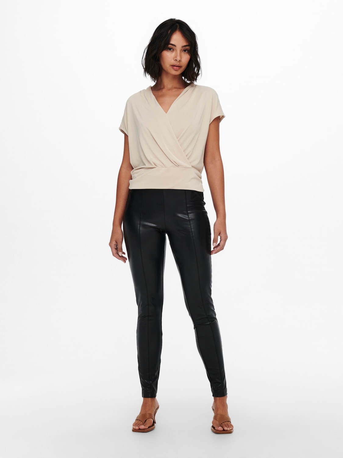ONLY Lederimitathose »ONLJESSIE FAUX LEATHER LEGGING OTW NOOS«