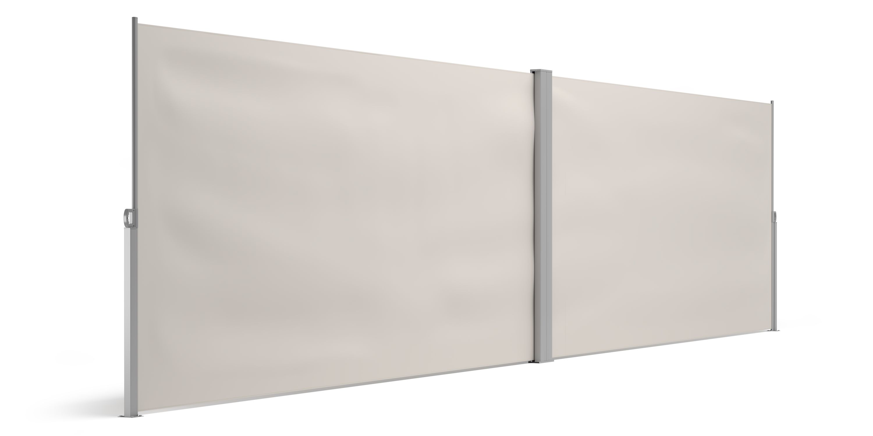Doppelseitenmarkise VIA 180 x 800 cm beige