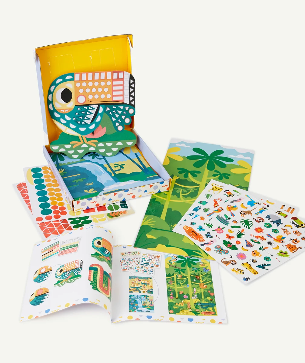 JANODTABLEAUX GOMETTES THÈME JUNGLE 5 ANS
