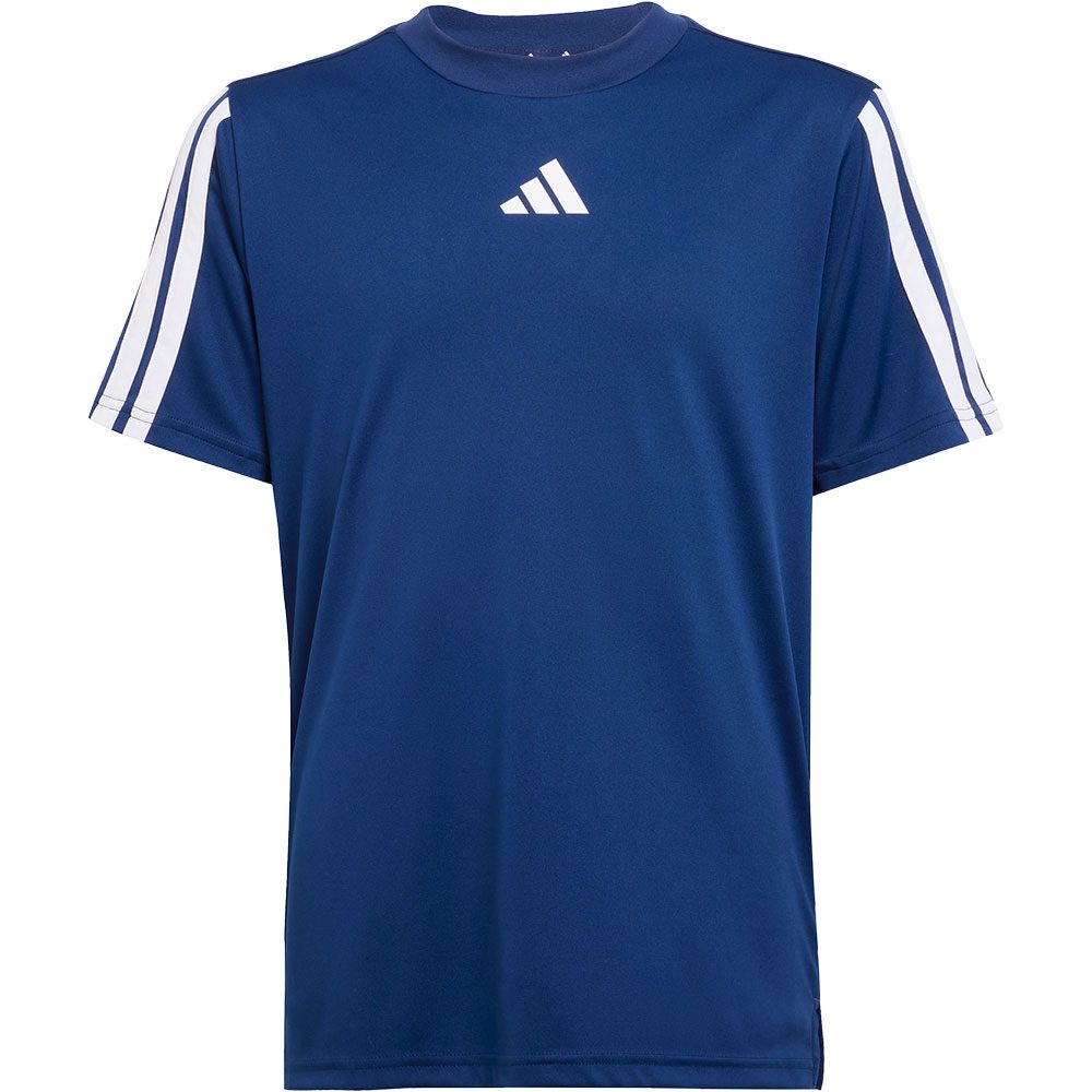adidas Train Essentials 3-Streifen T-Shirt Kinder dark blue