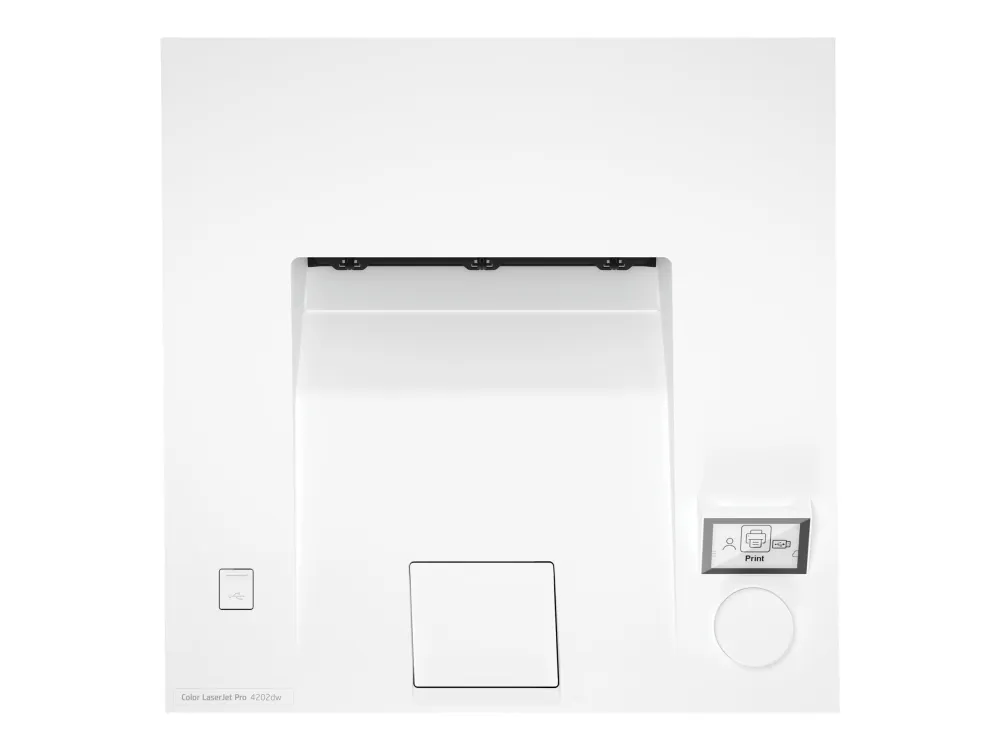 HP Color LaserJet Pro 4202dw - Printer - farve - Duplex - laser - A4/Legal - 600 x 600 dpi - op til 35 spm (mono) / op til 33 spm (farve) - kapacitet: 300 ark - Gigabit LAN, USB 2.0, USB vært, Wi-Fi(ac), Bluetooth LE