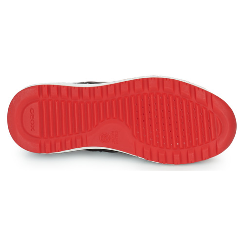 Geox - J ALBEN BOY D - Noir / Rouge