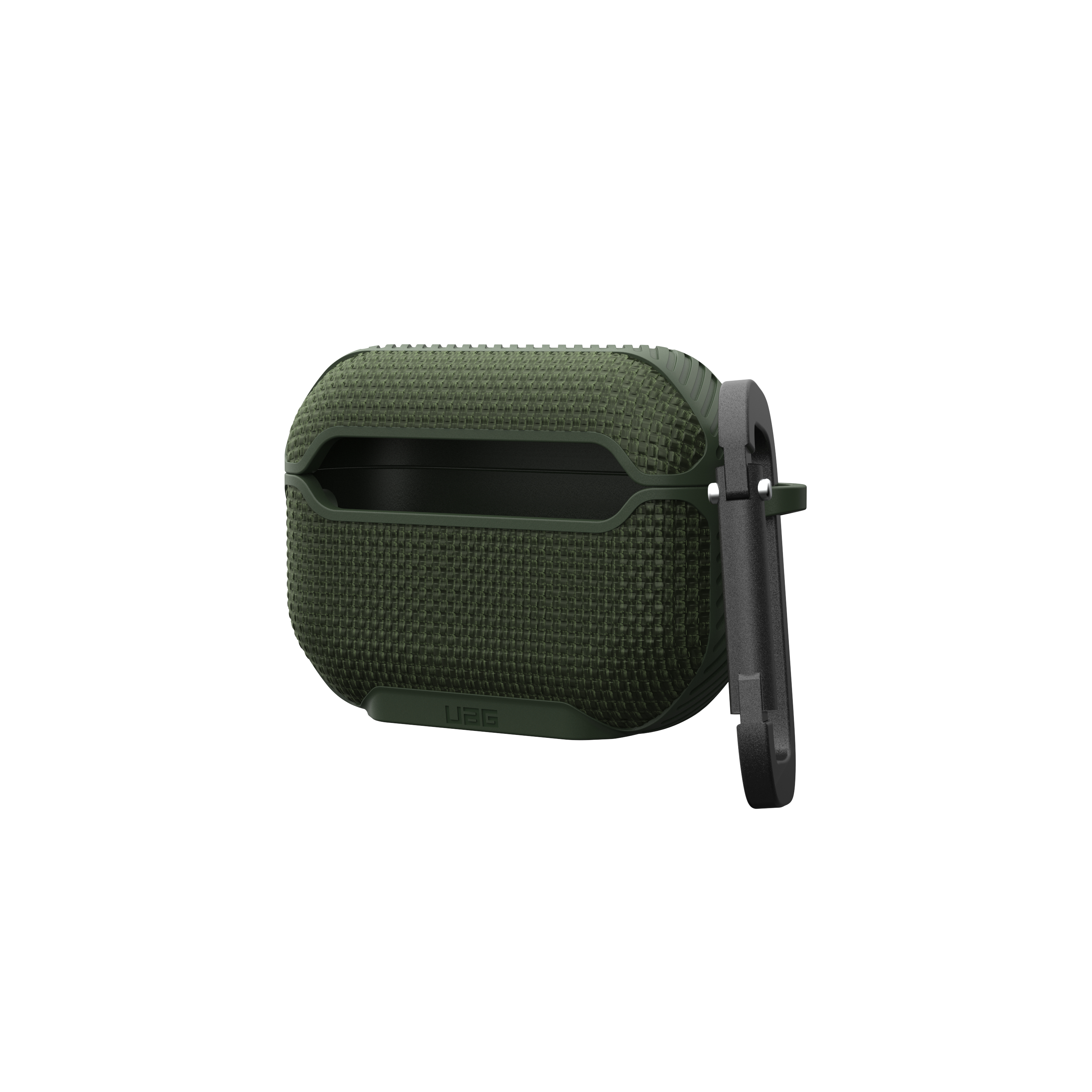 AirPods Pro 2 / AirPods Pro Nylon Schutzhülle mit Karabinerhaken Metropolis (104125117272) - Olive Drab