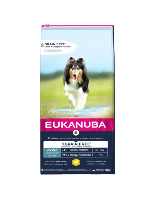 Eukanuba Adult Large Grain Free Kip - Hondenvoer
