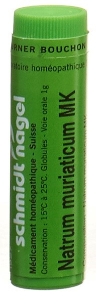 SCHMIDT-NAGEL Natrum muriaticum Glob MK 1 g