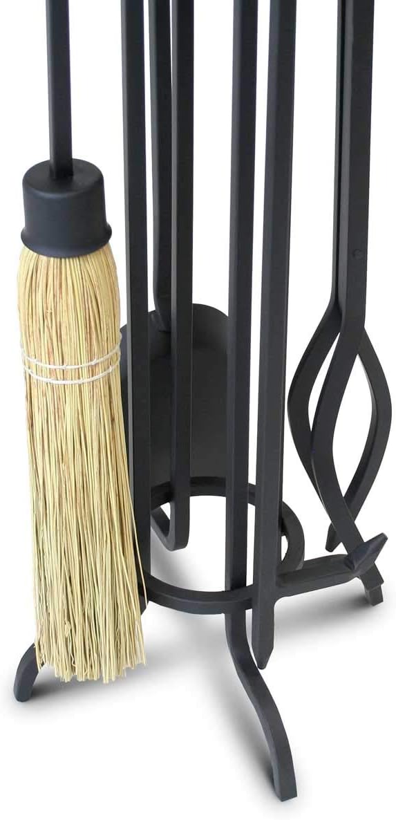 Pilgrim Home and Hearth 19004 Arts und Crafts Kamin Werkzeug-Set, schwarz