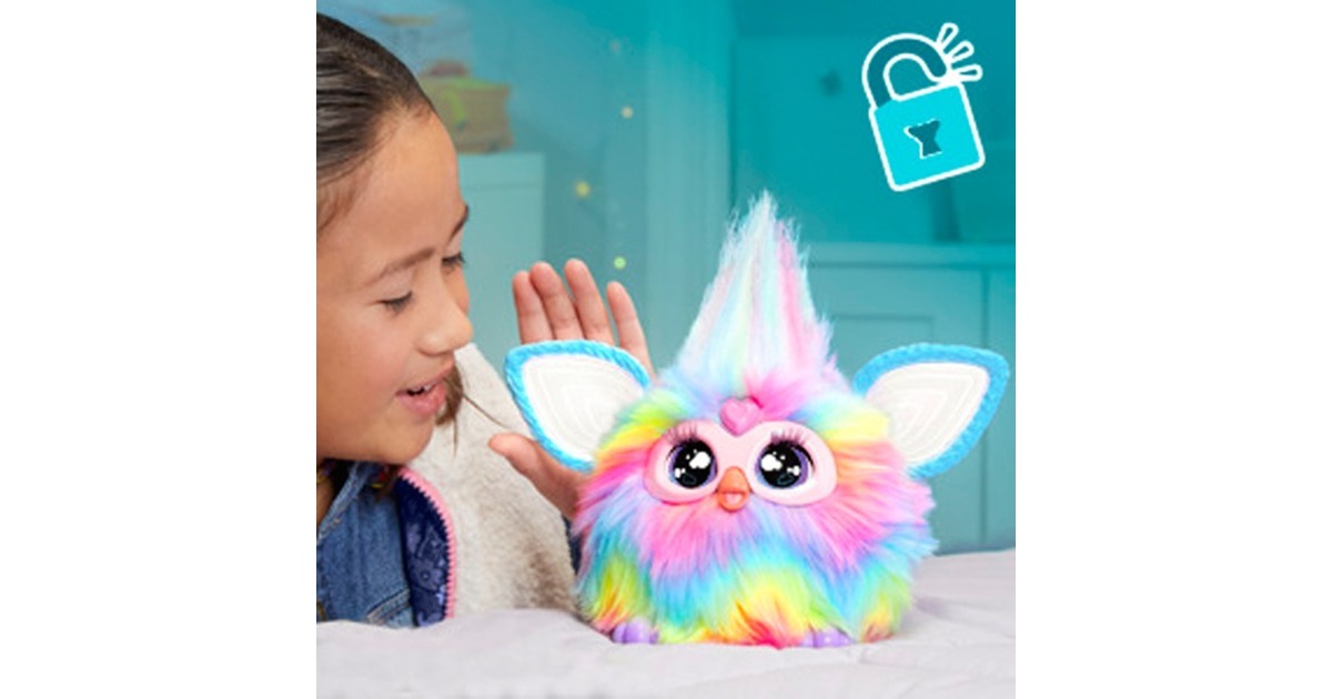 HasbroFurby Tie-Dye Pluchenspeelgoed