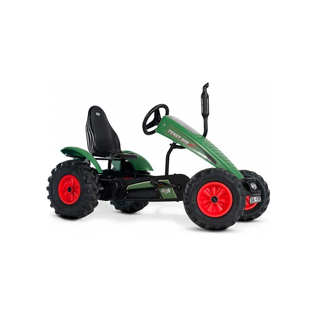 Kart à pédales électrique fendt e-bfr vert