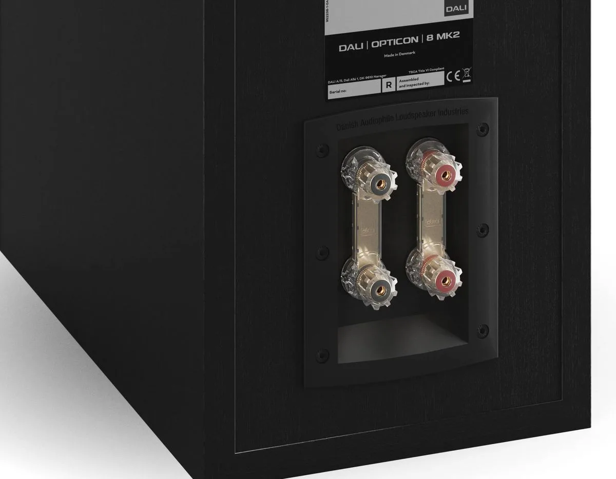 Dali Opticon 8 MKII Noir satin (la paire) Enceintes colonne