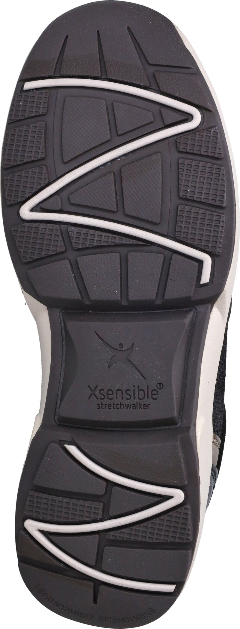 Xsensible Grenoble Stretchwalker Sneakers Zwart Dames