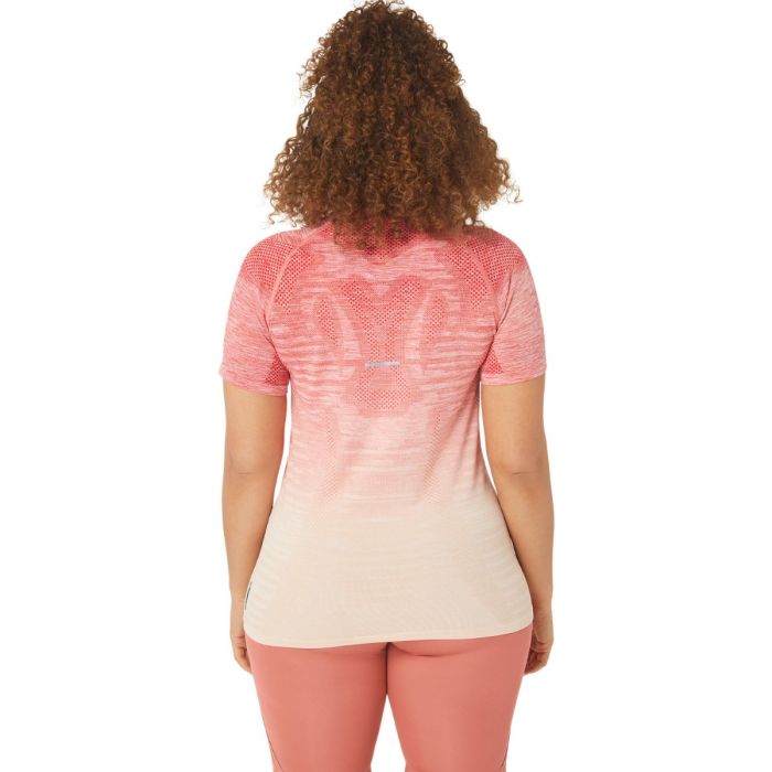 Asics Dame T-shirts Seamless SS Top Pink