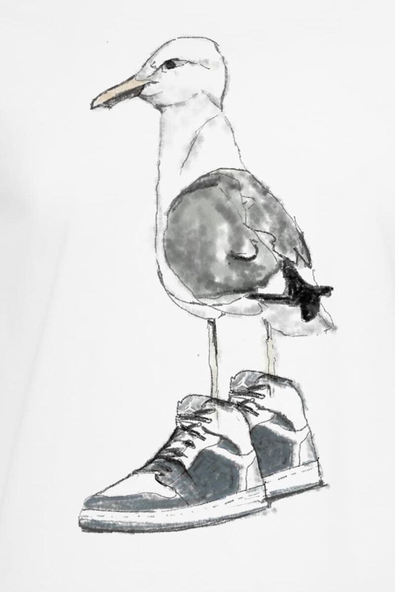 T-shirt Seagull Trainers | Mister Tee T-Shirt Manches courtes