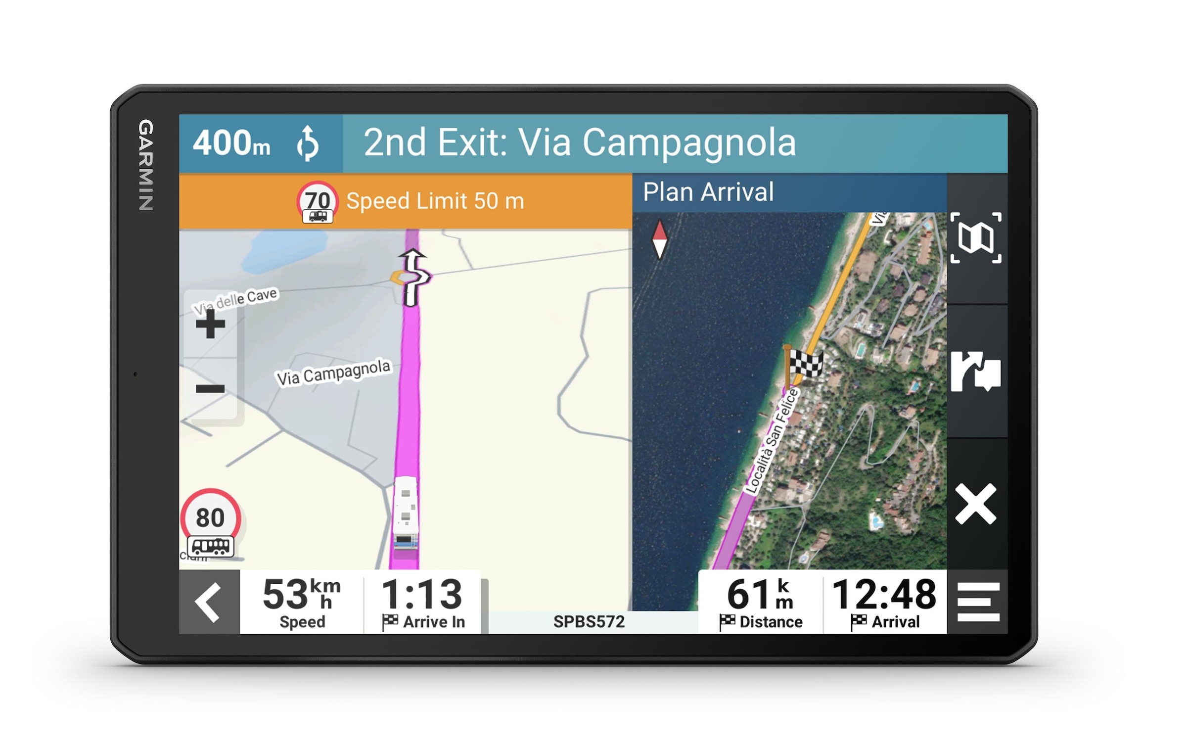Garmin Navigationsgerät »Garmin CAMPER« ( )