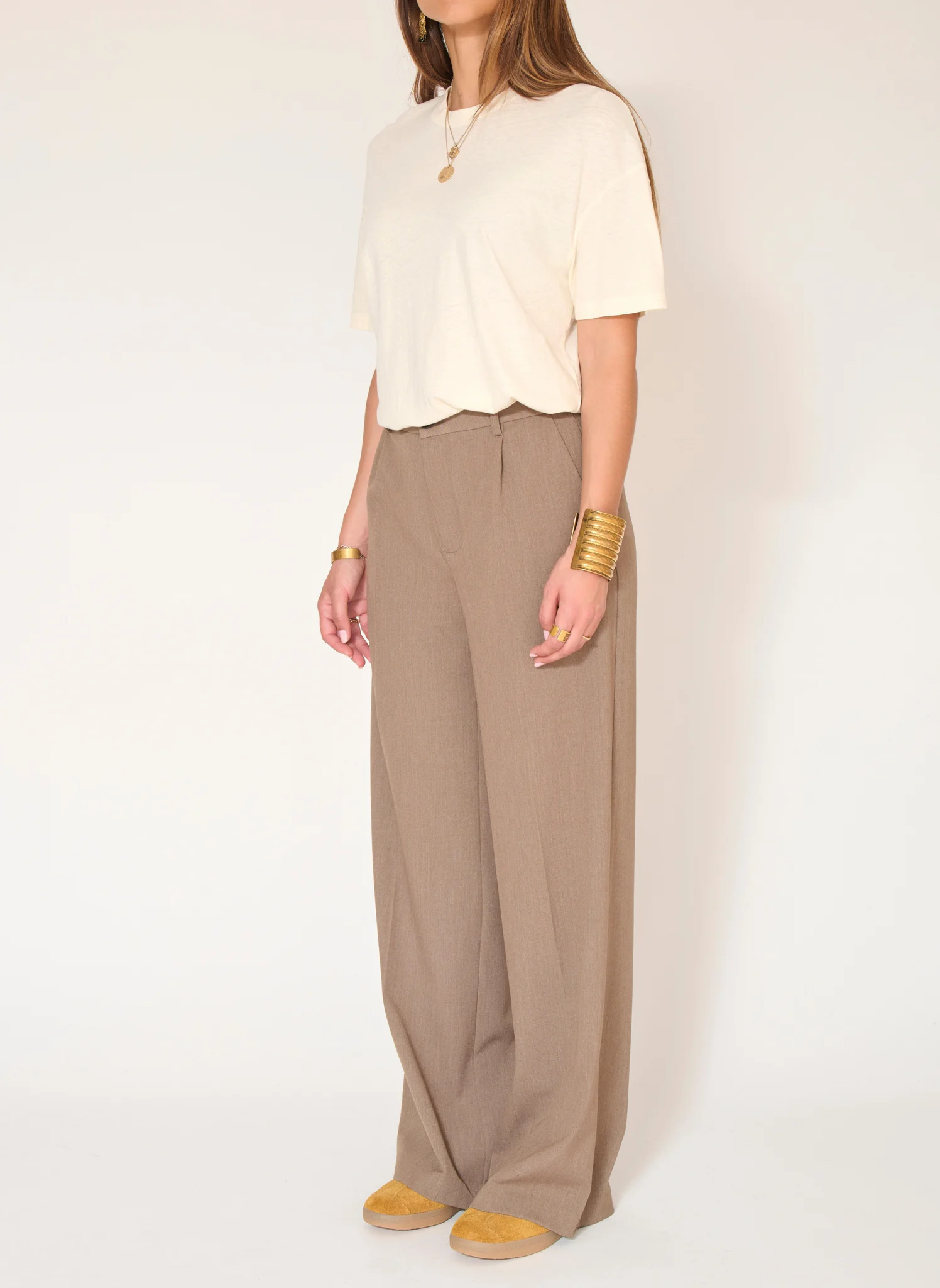 PANNACOTTA - Pantalon de tailleur | Marron