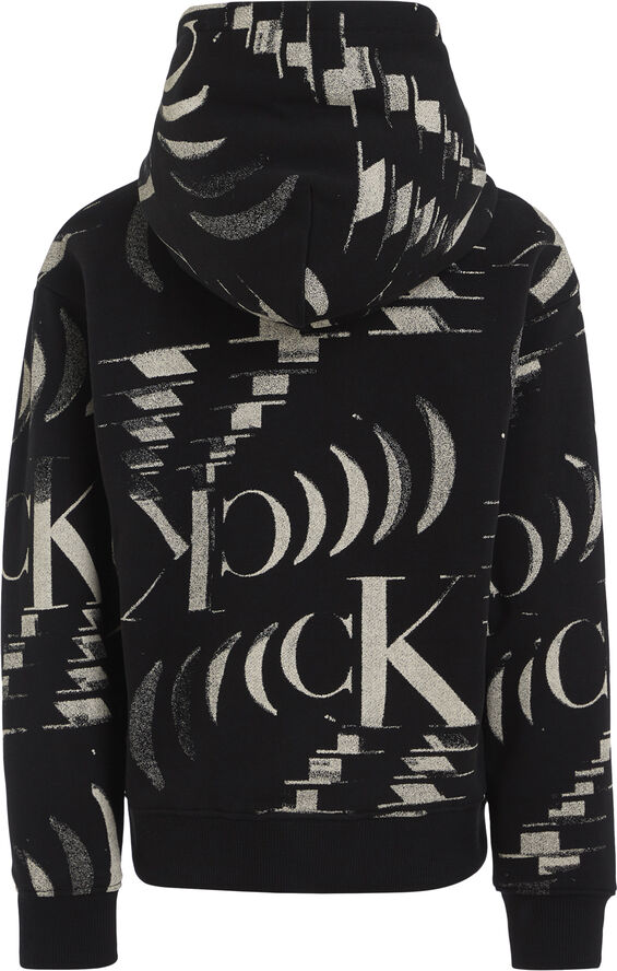 Calvin Klein Hoodie with monogram logo 0gk