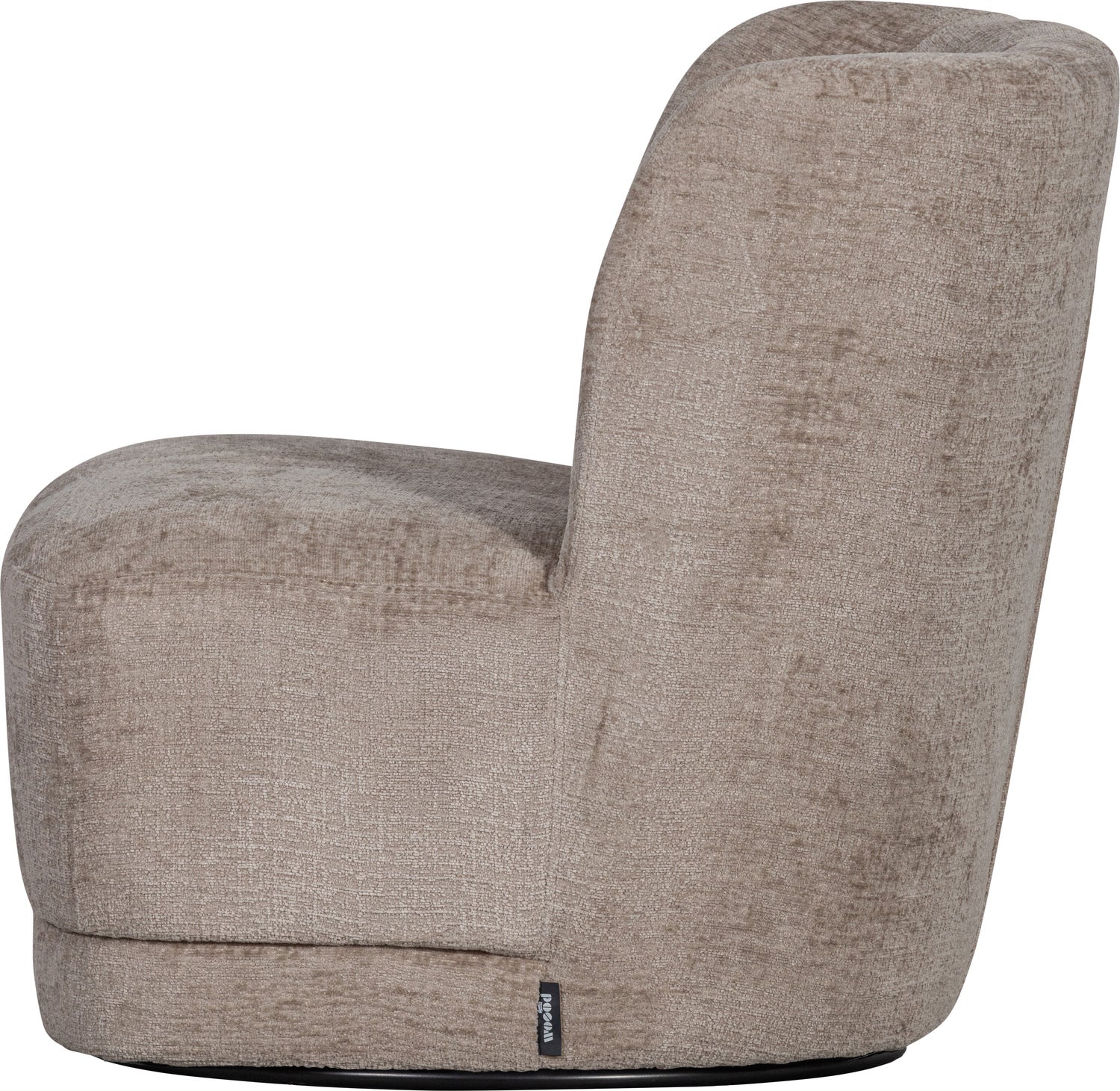 WOOOD fauteuil Atty taupe 65 x 74 x 75 cm