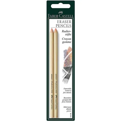 Faber-Castell Radierstift PERFECTION, 2 Stück