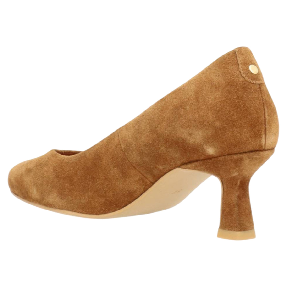Pumps, kvinder, brun ruskind