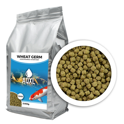 AQXL Selected Wheat Germ vijvervisvoer S 3mm 2kg
