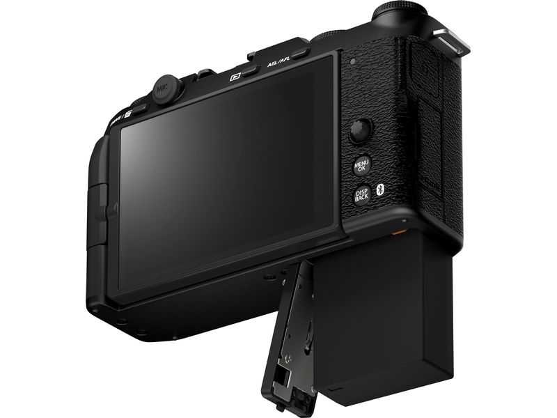 Fujifilm Fotokamera X-M5 Body Schwarz Kompakte spiegellose Systemkamera mit fortschrittlichen Foto- und Videofunktionen