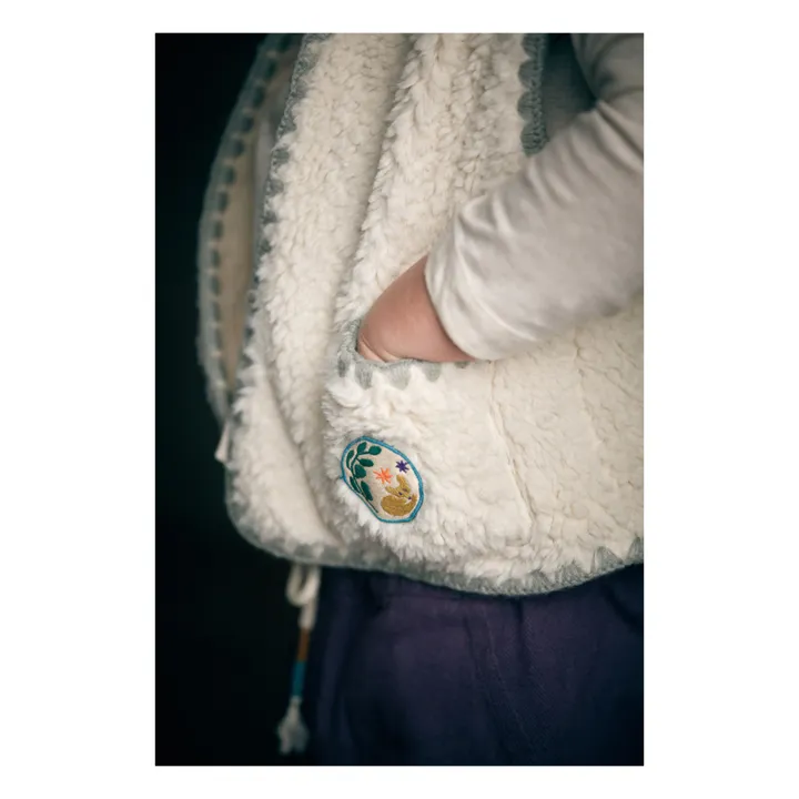Louise Misha Gilet Réversible Adel | Ecru
