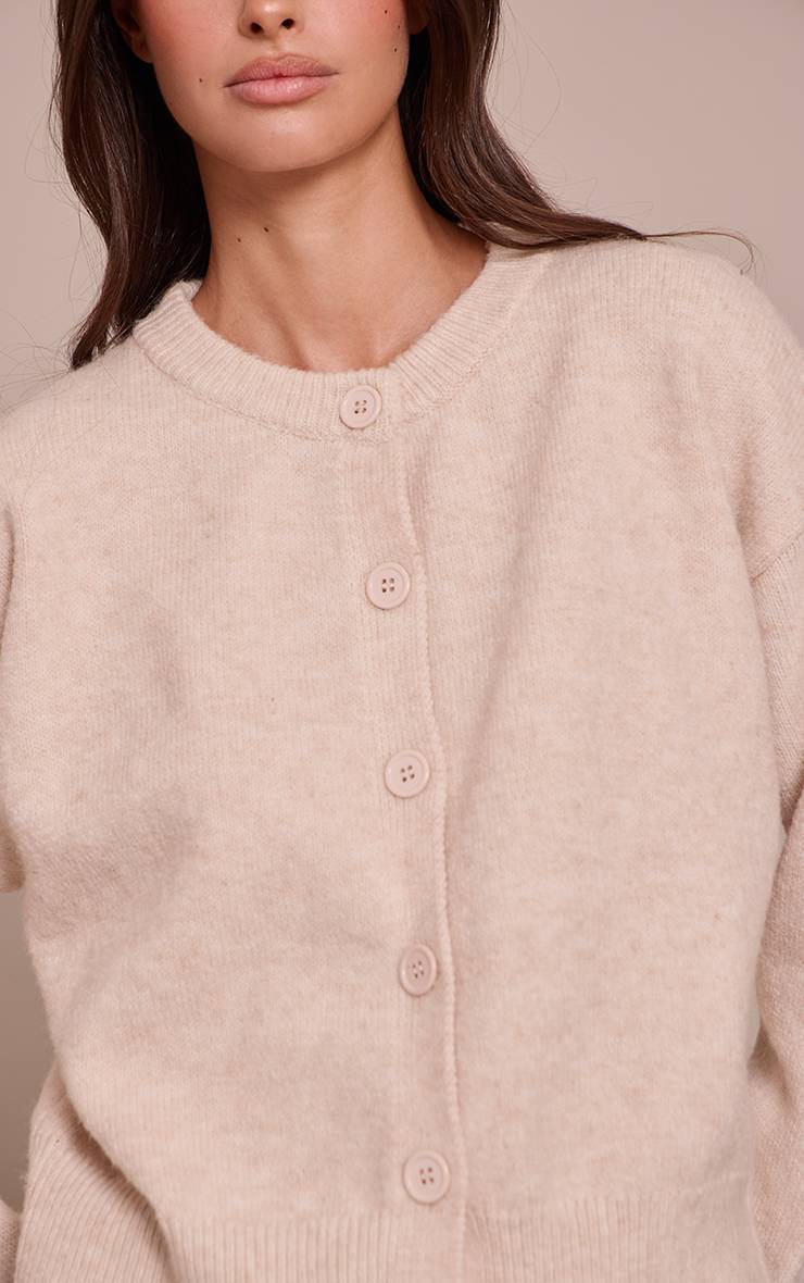 Avoine Cardigan En Maille À Col Rond