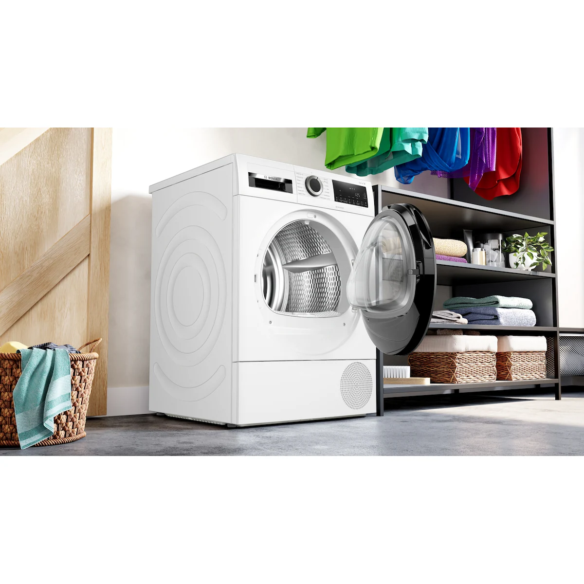 Bosch Tørketrommel WQG245AASN (Hvit)