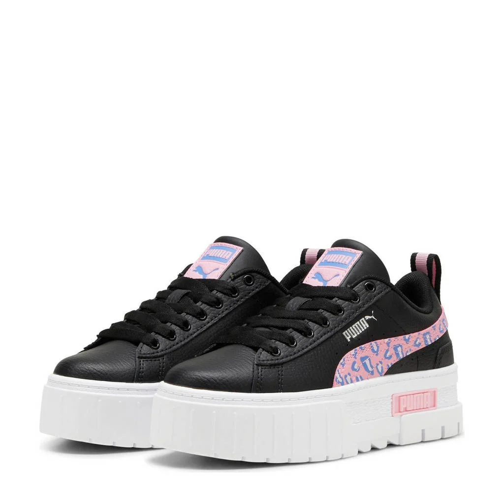 Puma Wildsneakers zwart/roze/lila