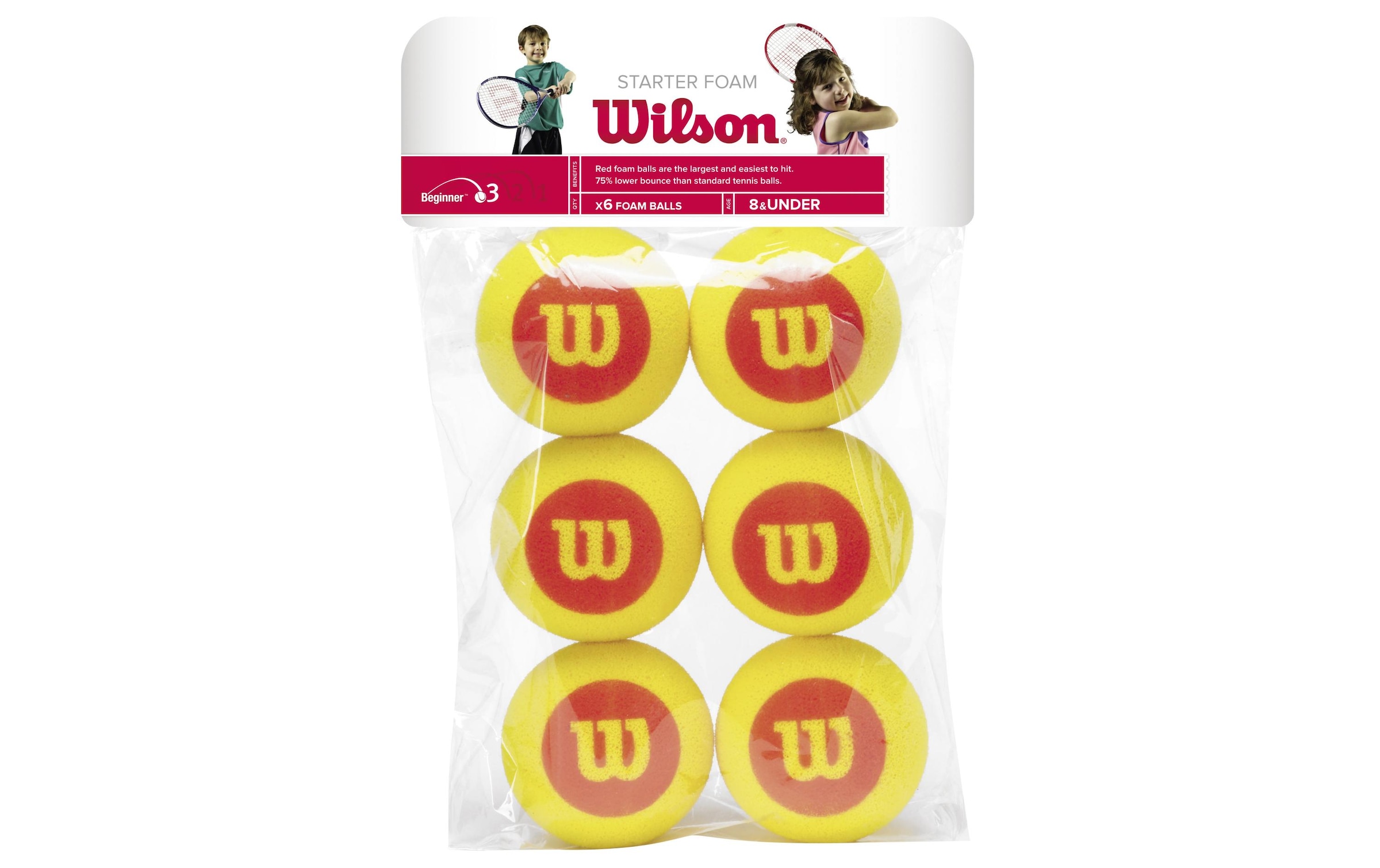 Wilson Tennisball »Starter gelb«