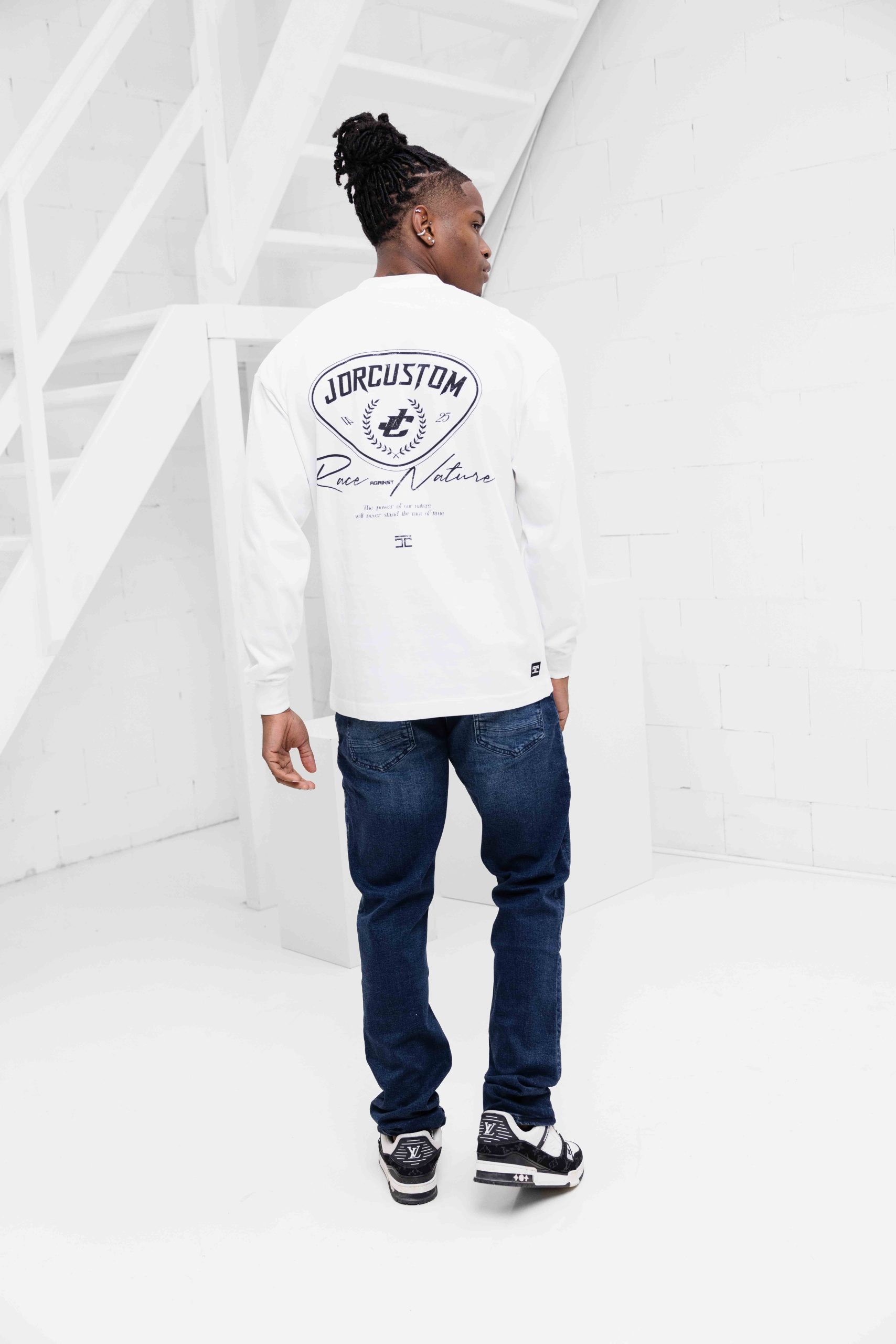 Pure Path The Ryan Jeans W1547 Heren Donkerblauw