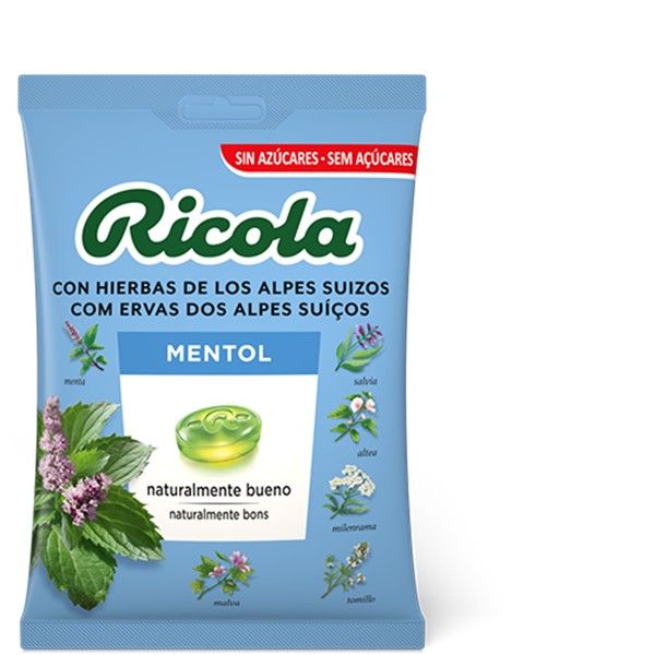 Rebuçados 70G Sem Açúcar Mentol