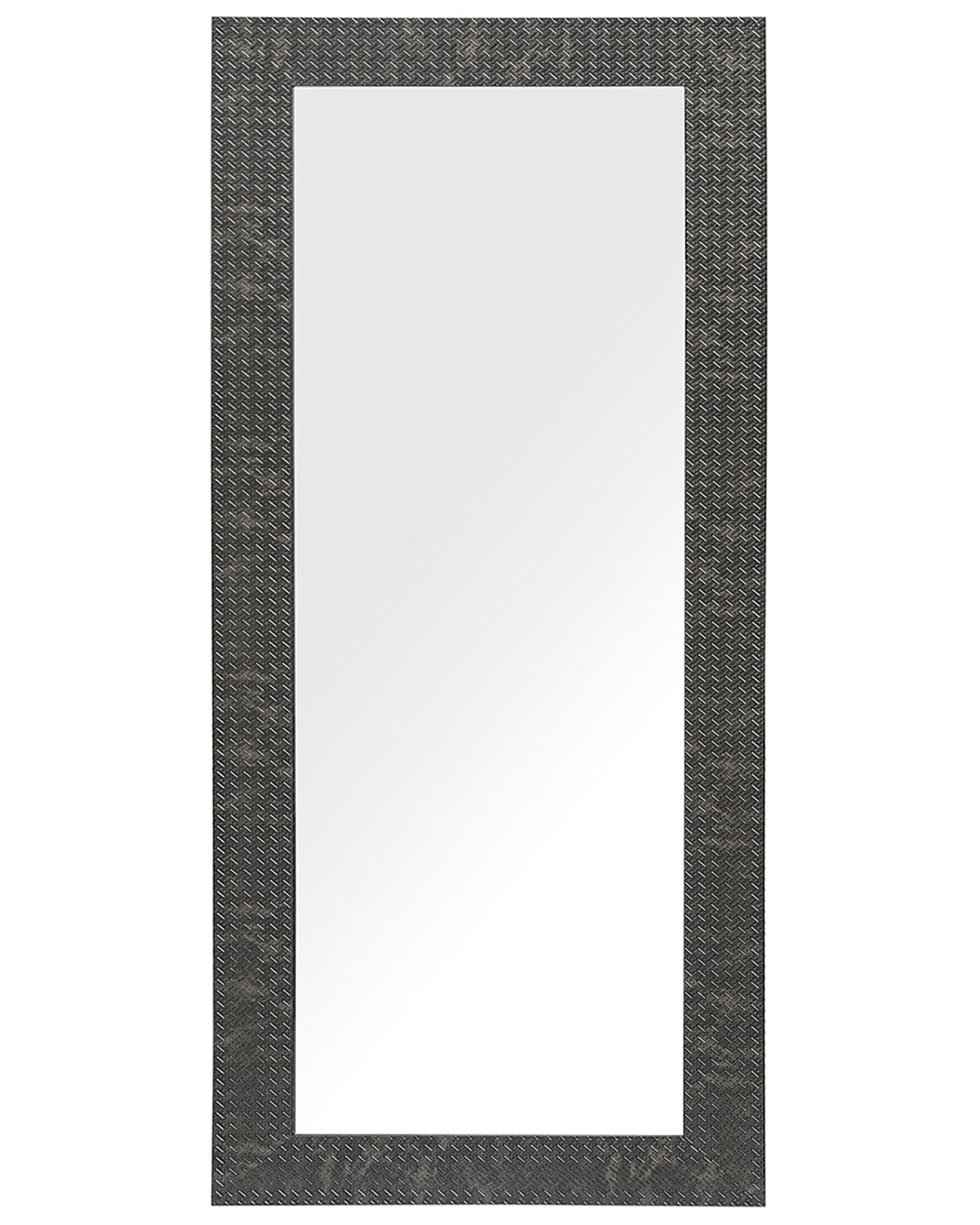 Wandspiegel PLAISIR 50 cm 130 cm Zwart