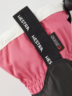Hestra Gauntlet Czone JR Hanske, Fuchsia/Ivory