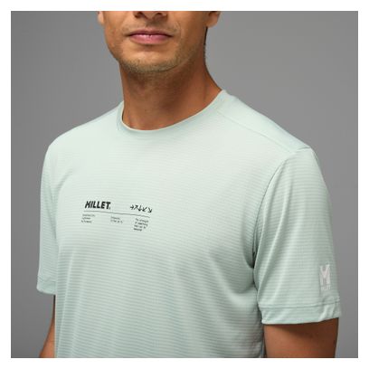T-shirt Millet Intense Essential Vert Homme
