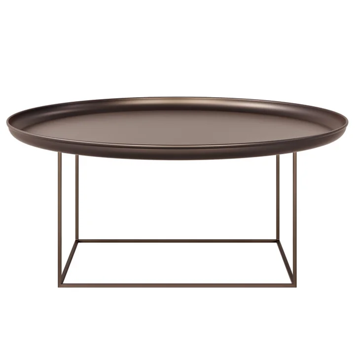 Norr11 - Duke Couchtisch, H 39 x Ø 90 cm, bronze