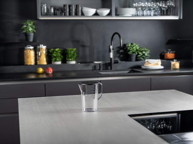 Bamix Krug 10 dl, Transparent Krug mit Deckel