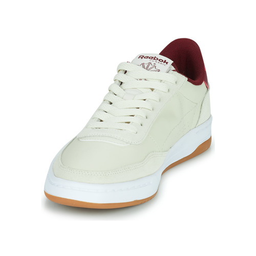 Reebok Classic - COURT PEAK - Beige / Bordeaux