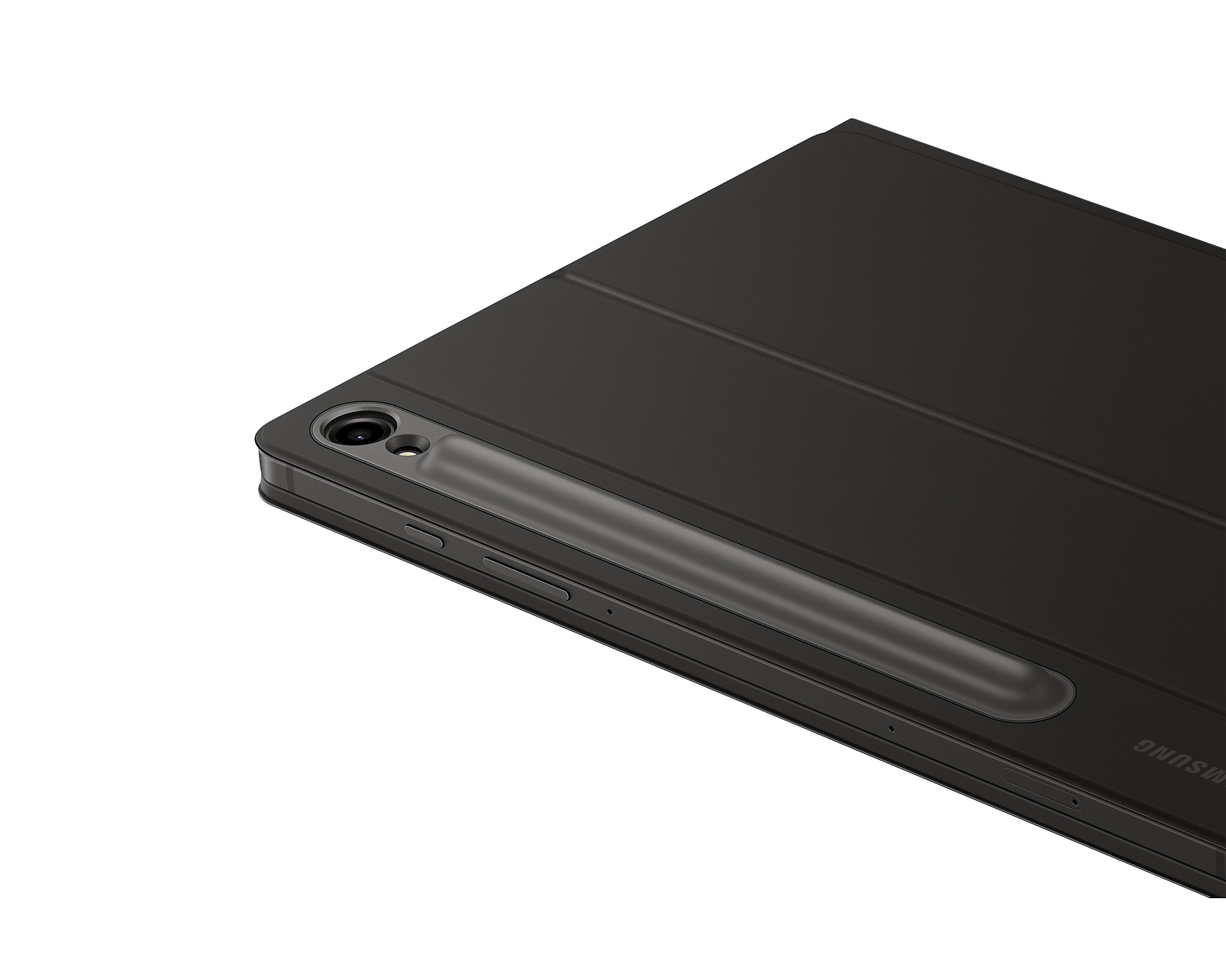 Galaxy Tab S10 Lite / S10 FE / Tab S9 FE / Tab S9 Book Cover Tasche mit Bluetooth Tastatur (EF-DX725BBEGSW) - Schwarz